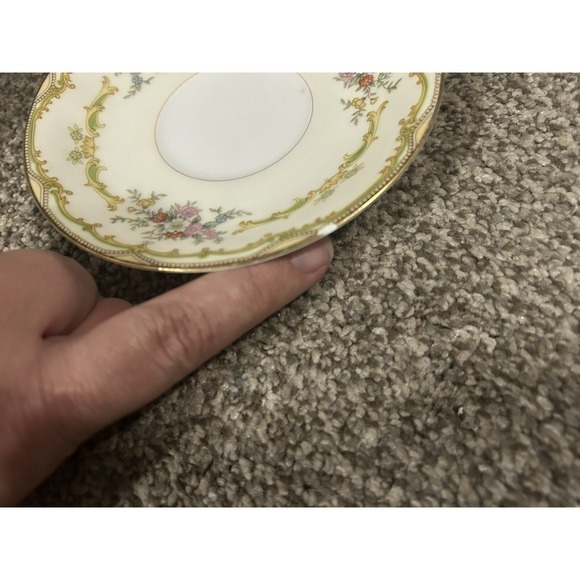 RARE Noritake Japan Dinner Set Hand Painted Floral Golden Trim 28 Piece Gift - Picture 11 of 16